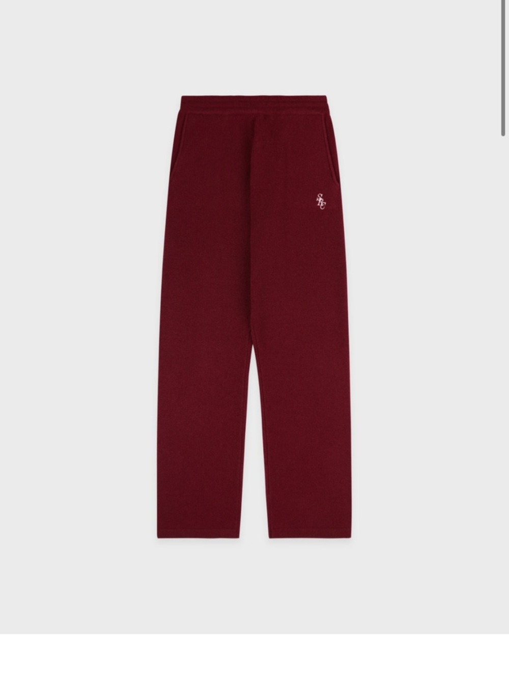Sporty & Rich Cashmere Trousers Size M